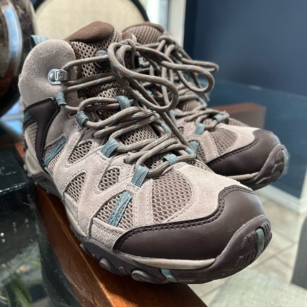 Merrell Brown and Gray Ankle Boots